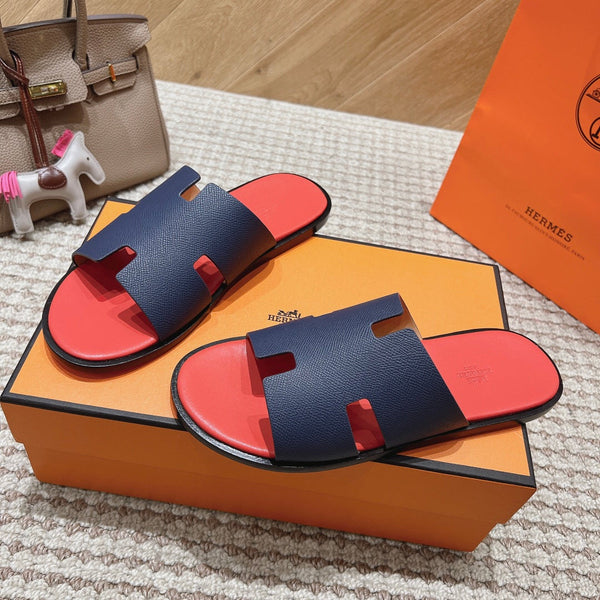 HM Izmir Sandals Red Blue Lambskin 294947