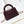 borsa shopper kelly nano cc 24a 19cm in pelle di agnello rosso ciliegia 