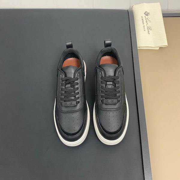 LP NEWPORT 2.0 WALK SNEAKERS BLACK CALFSKIN