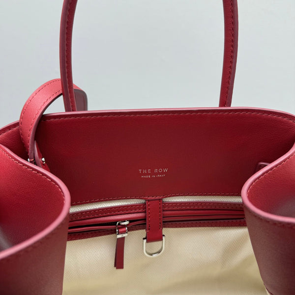 The Row Margaux 12 32cm Tote Bag In Smooth Calfskin
