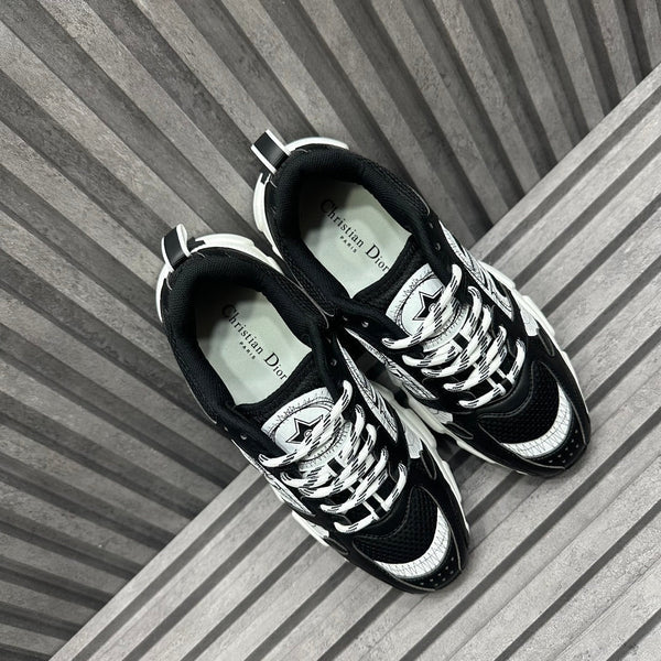 CD CHRONO SNEAKER BLACK CALFSKIN