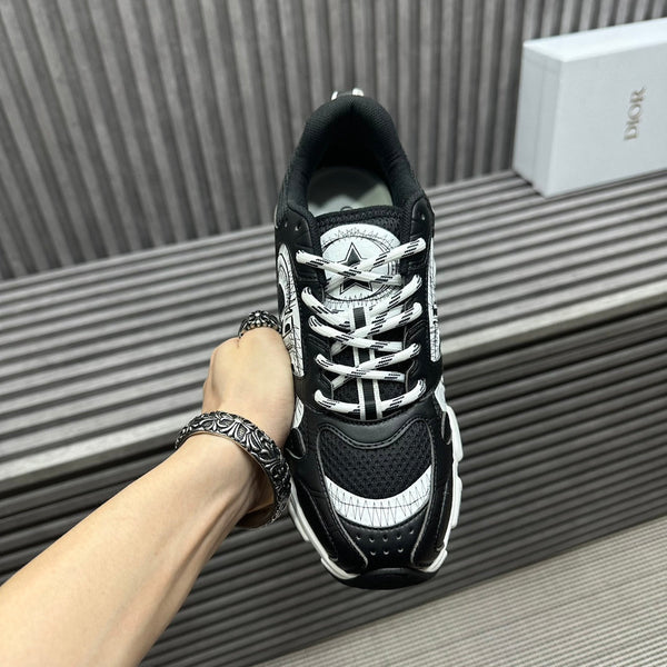 CD CHRONO SNEAKER BLACK CALFSKIN