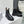 Celin Magaret Chelsea Boot Black Calfskin