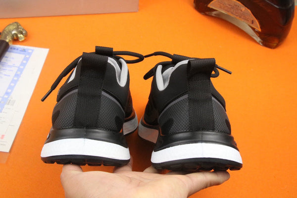 PRA SNEAKER IN BLACK BREATHABLE KNIT FABRIC