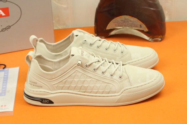 PRA SNEAKER IN BEIGE CARO SUEDE CALFSKIN