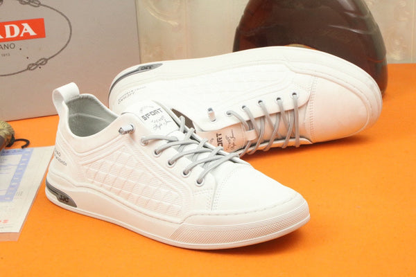 PRA SNEAKER IN WHITE CARO SUEDE CALFSKIN