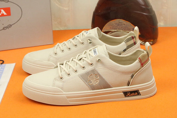 SCARPA DA STIVALETTO PRA IN PELLE DI VITELLO BEIGE CREMA E TESSUTO RICAMATO TAN