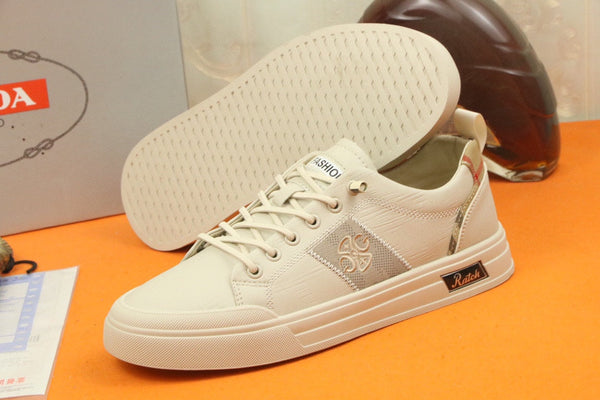 SCARPA DA STIVALETTO PRA IN PELLE DI VITELLO BEIGE CREMA E TESSUTO RICAMATO TAN