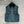 Gilet da camionista in denim blu navy Miu