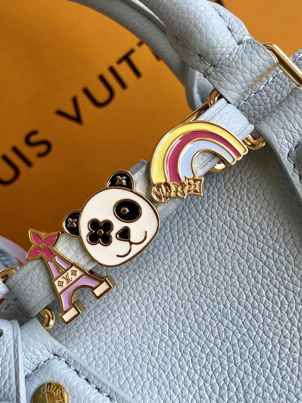 SPEEDY CROSSBODY 18 IN PELLE DI VITELLO BLUE HOUR