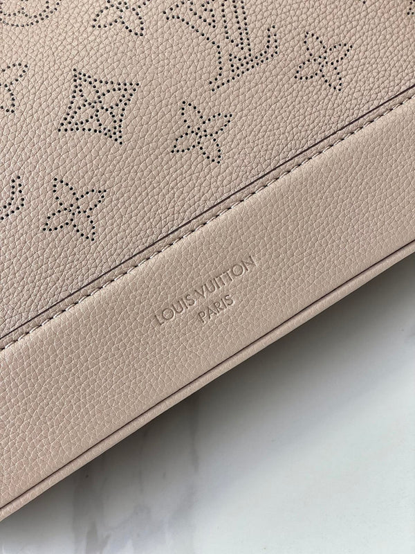 FLORA 28 IN PELLE DI VITELLO TRAFORATA PEBBLE