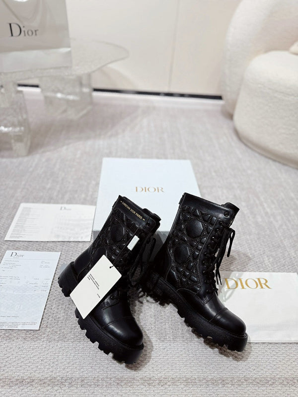D-Unit Ankle Boot 40mm In Black Plain Calfskin 988755