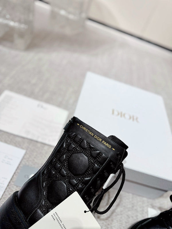 D-Unit Ankle Boot 40mm In Black Plain Calfskin 988755