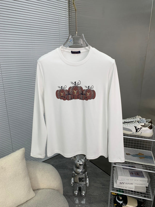 T-SHIRT MANICA LUNGA COTONE NERO 239578