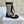 CD D-Unit Ankle Boot In Beige Mix Black Tweed Fabric And Glossy Cowhide 105088