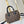 SPEEDY TRUNK 20 IN TELA MONOGRAM MARRONE E RIFINITURE IN PELLE DI VITELLO NERA, FIBBIA ORO