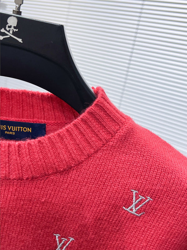 MAGLIA LV IN LANA ROSSA 238798