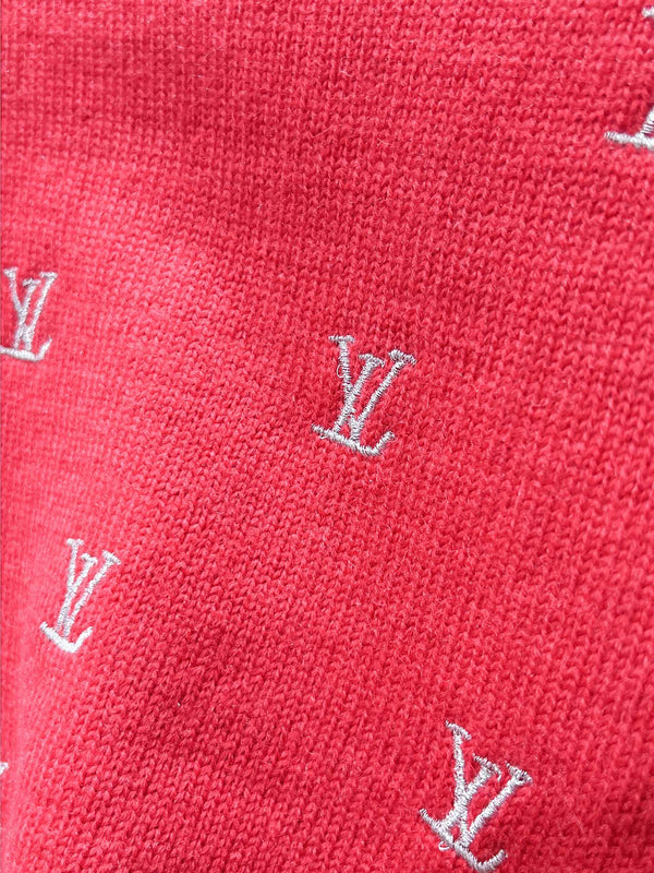 MAGLIA LV IN LANA ROSSA 238798