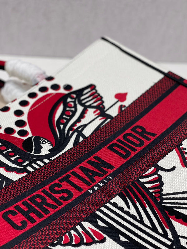 Borsa a tracolla in tela con ritratto a forma di cuore, 42 cm, CD 336573