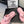 CC Thong Slippers In Pink Lambskin 147049