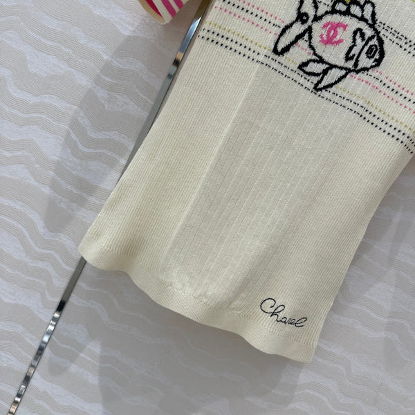 CC 25 T- shirt Ivory Wool