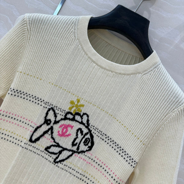 CC 25 T- shirt Ivory Wool