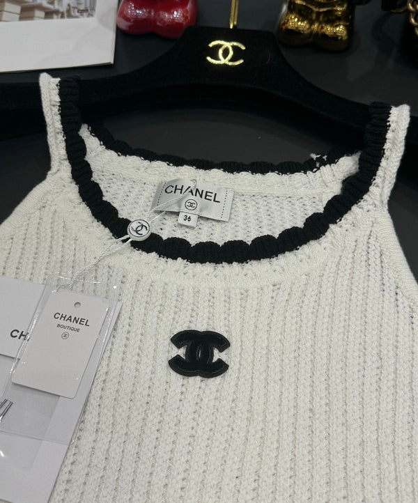 Chanel 25 Tank Top Laine Wool 232727