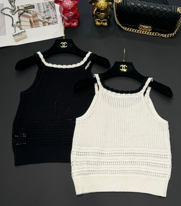 Chanel 25 Tank Top Laine Wool 232727