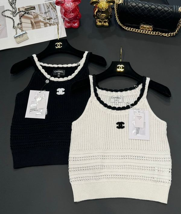Chanel 25 Tank Top Laine Wool 232727