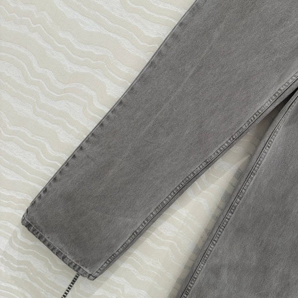 Jeans dritti CD in cotone grigio