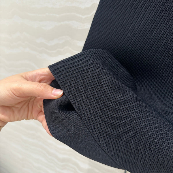 CD Tank Top Black Rayon Polyester