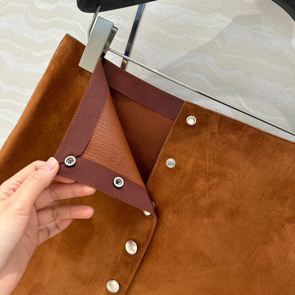 Prada Skirt Brown Lambskin