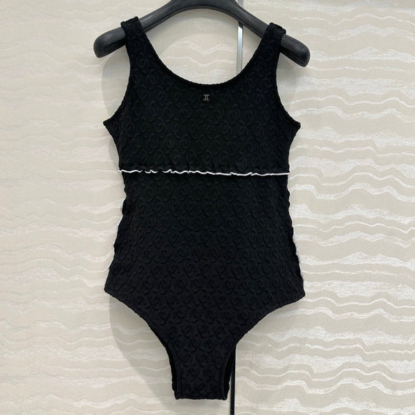 CC One-piece Swimsuit Black Polyamide