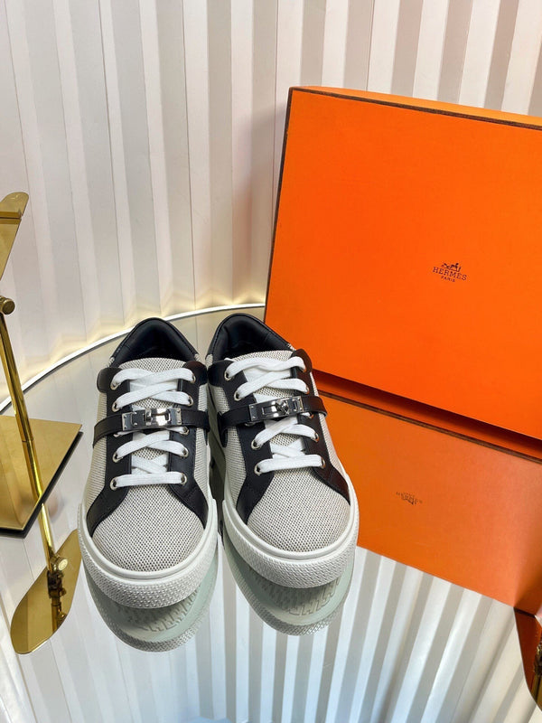 Sneaker HM Kelly in tessuto di vacchetta nera 317056