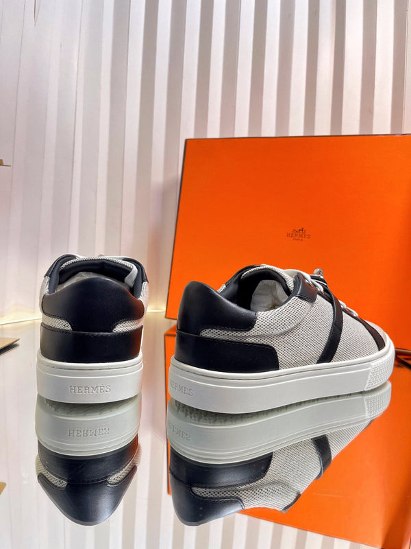 Sneaker HM Kelly in tessuto di vacchetta nera 317056