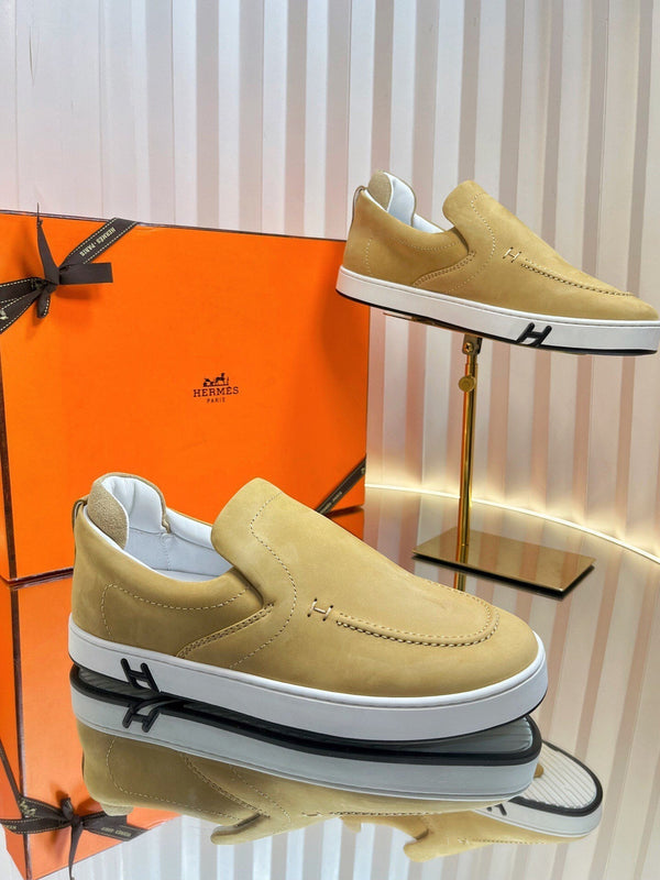 HM British Retro Loafers Brown Suede 317073