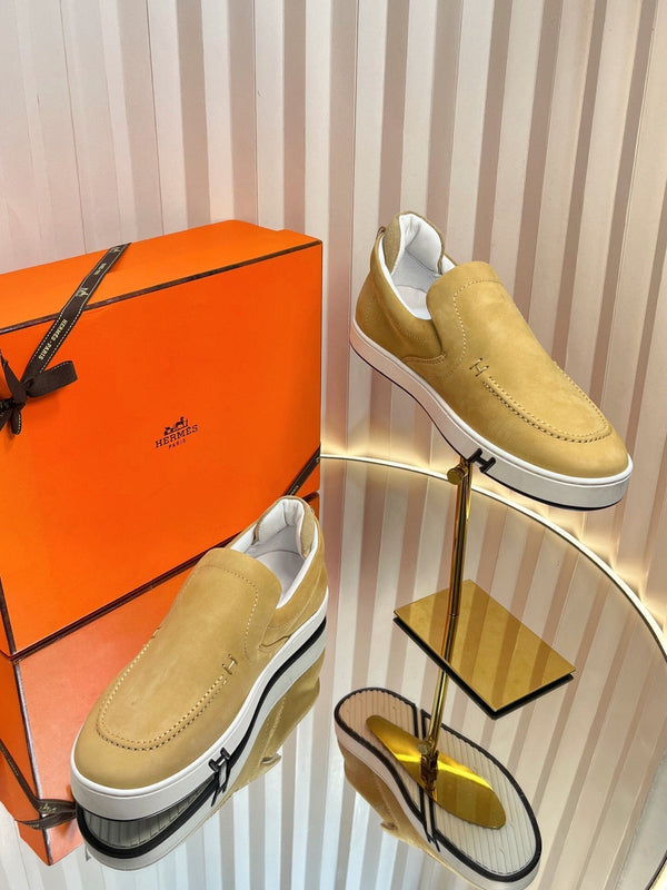 HM British Retro Loafers Brown Suede 317073