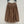 CC 25 Tweed Skirt Brown Wool Cotton Viscose