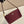 PRA vintage shoulder bag burgundy nylon fabric 280823