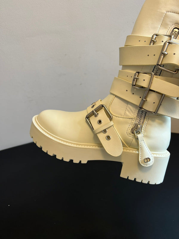 Dior 2025 Long Boot White Cowhide 501248