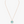 LUCKY MOVE 3 DIAMONDS TURQUOISE PINK GOLD DIAMOND NECKLACE