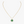 LUCKY MOVE 1 DIAMOND MALACHITE GOLD DIAMOND NECKLACE