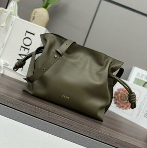 Loewe Flamenco Lucky Bag 30 Eucalyptus Olive Green Nappa Lambskin