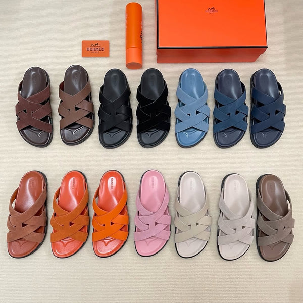 HM 25 Kazimir Sandal Calfskin Suede