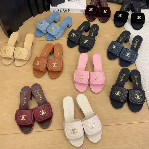 CC 25F Sandalo Tacco 5cm Trapuntato