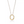 LOCK NECKLACE MEDIUM PENDANT GOLD PAVED DIAMONDS