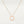LOVE NECKLACE 16MM 3 DIAMONDS