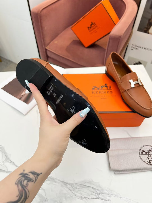 MOCASSINO PARIS IN PELLE DI VITELLO TAWNY