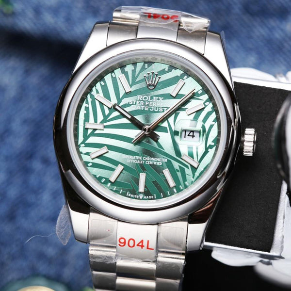 DATEJUST 41 STAINLESS STEEL CUSTOM GREEN DIAL