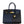 HM BIRKIN SELLIER CASAQUE 32cm NERO E BLU PELLE TOGO FERRAMENTA ORO